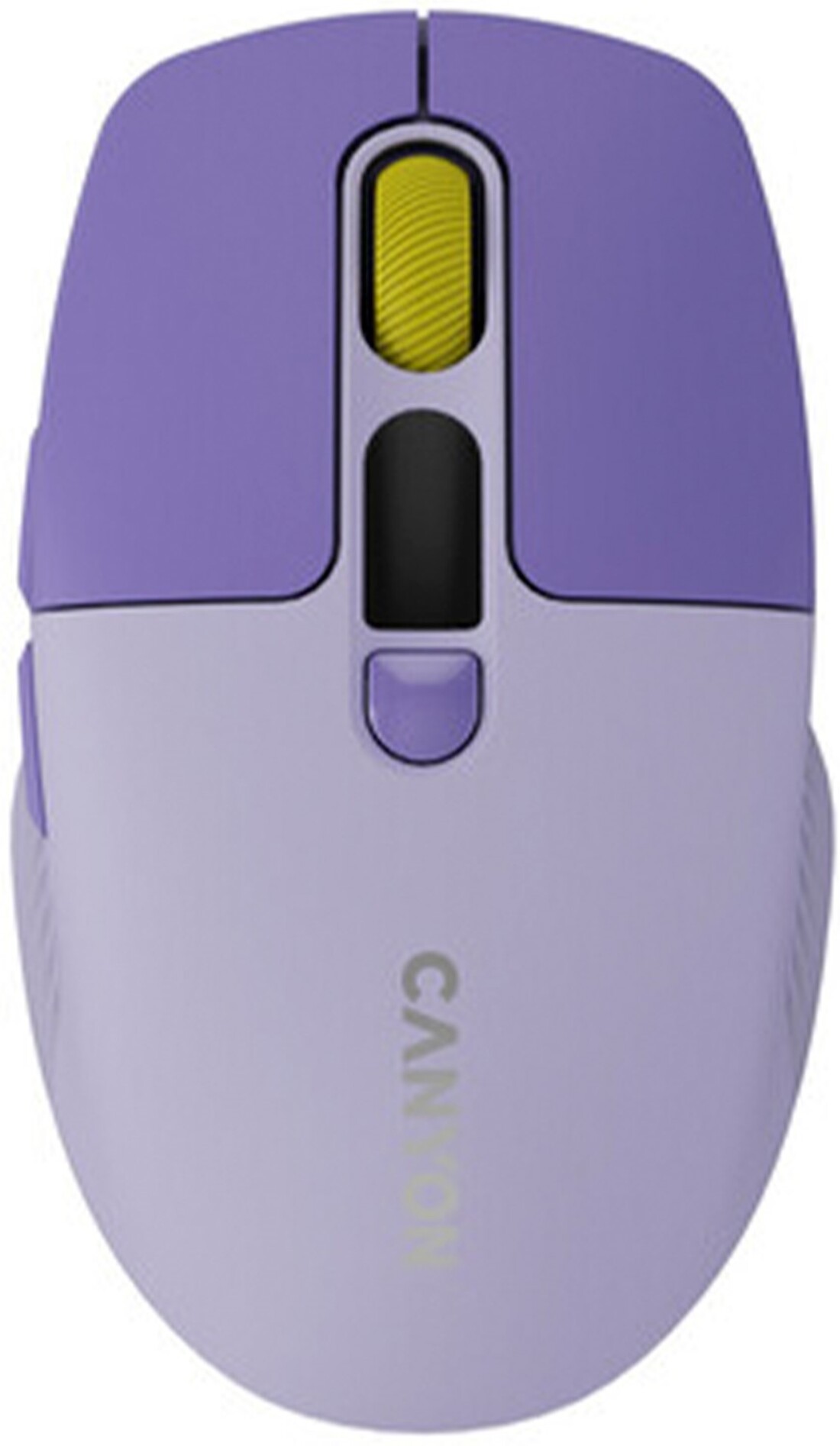 Мышь беспроводная Canyon MW-26 LCD Silent Dual mode Violet (CNS-CMSW26V) - Фото 1
