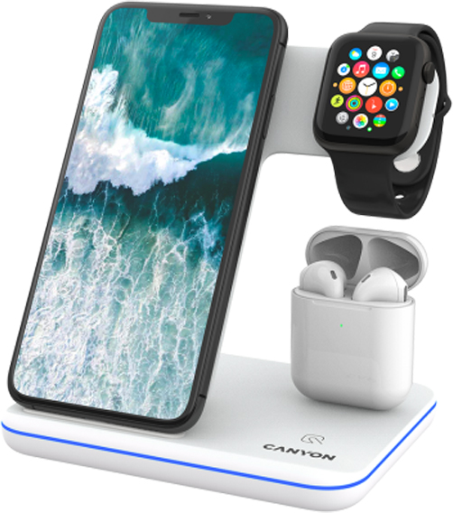 Уцінка - Бездротовий зарядний пристрій Canyon CNS-WCS302W - Фото 1