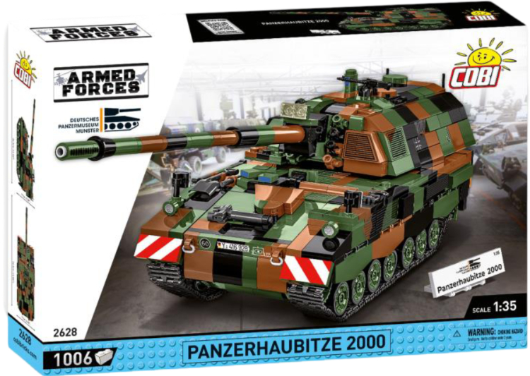 Пластиковый конструктор Cobi САУ PzH 2000 1006 деталей (COBI-2628) - Фото 1