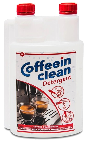 Средство для удаления масляного налета Coffeein clean Detergent жидкость/гель 1 л - Фото 1