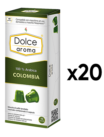 Кофе в капсулах Dolce Aroma Colombia 5.5 г х200 шт. - Фото 1