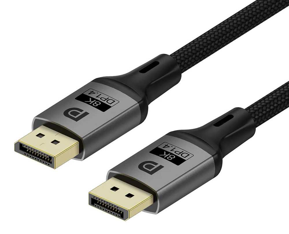 Кабель Colorway DisplayPort-DisplayPort V2.1 16K 1.5м Black (CW-CBDP091-BK)