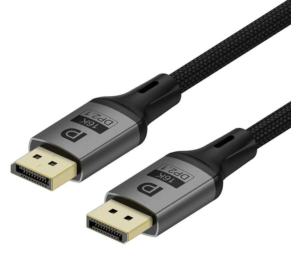 Кабель Colorway DisplayPort-DisplayPort V2.1 16K 3м Black (CW-CBDP092-BK)