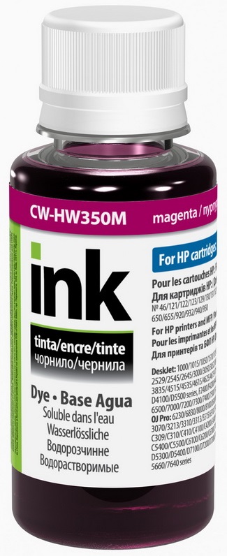 Купить Чернила для заправки картриджа Colorway HP 121/129 (Magenta) (CW-HW350M01) 100мл - Фото 1 Чернила для заправки картриджа Colorway HP 121/129 (Magenta) (CW-HW350M01) 100мл - Фото 1