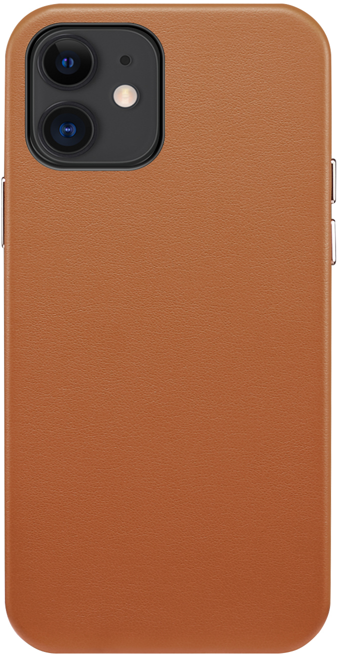 Уценка - Чехол для смартфона Colorway Origin Leather Case Apple iPhone 11 Brown (CW-COLAI11-BN) - Фото 1