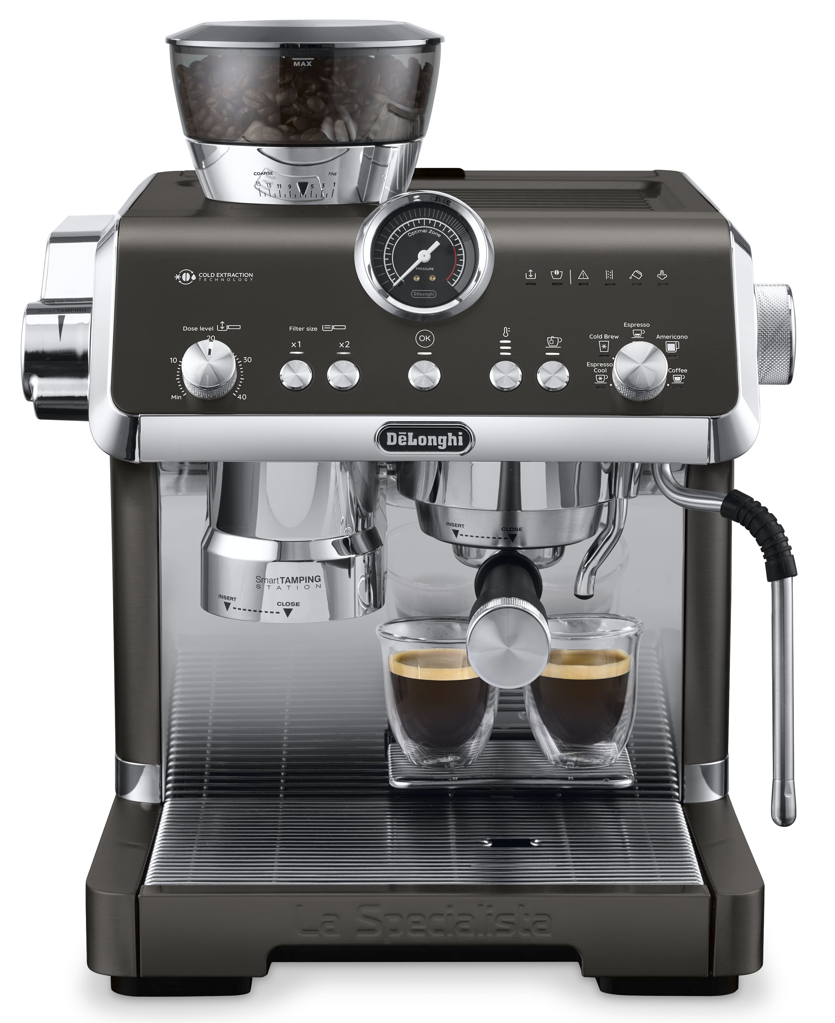Кофеварка рожковая Delonghi EC9555.BK La Specialista Opera - Фото 1