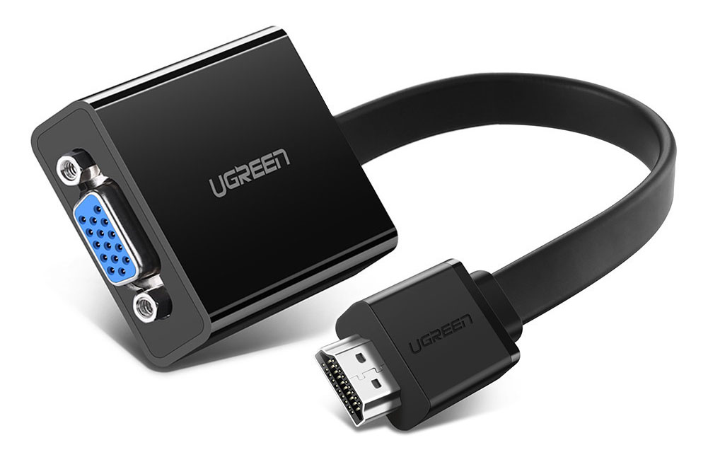 Переходник UGREEN MM103 + 3.5mm + micro-USB Power Port Converter Black (40248) - Фото 1