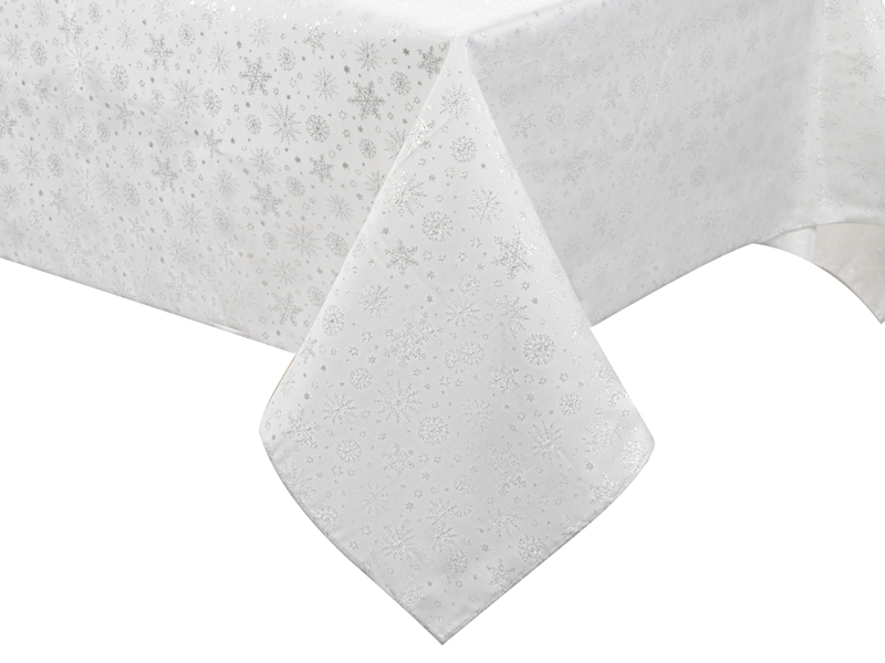 Купити Скатертина прямокутна Lefard Copo lurex teflon plata 160х180 см (715-346) - Фото 1 Скатертина прямокутна Lefard Copo lurex teflon plata 160х180 см (715-346) - Фото 1