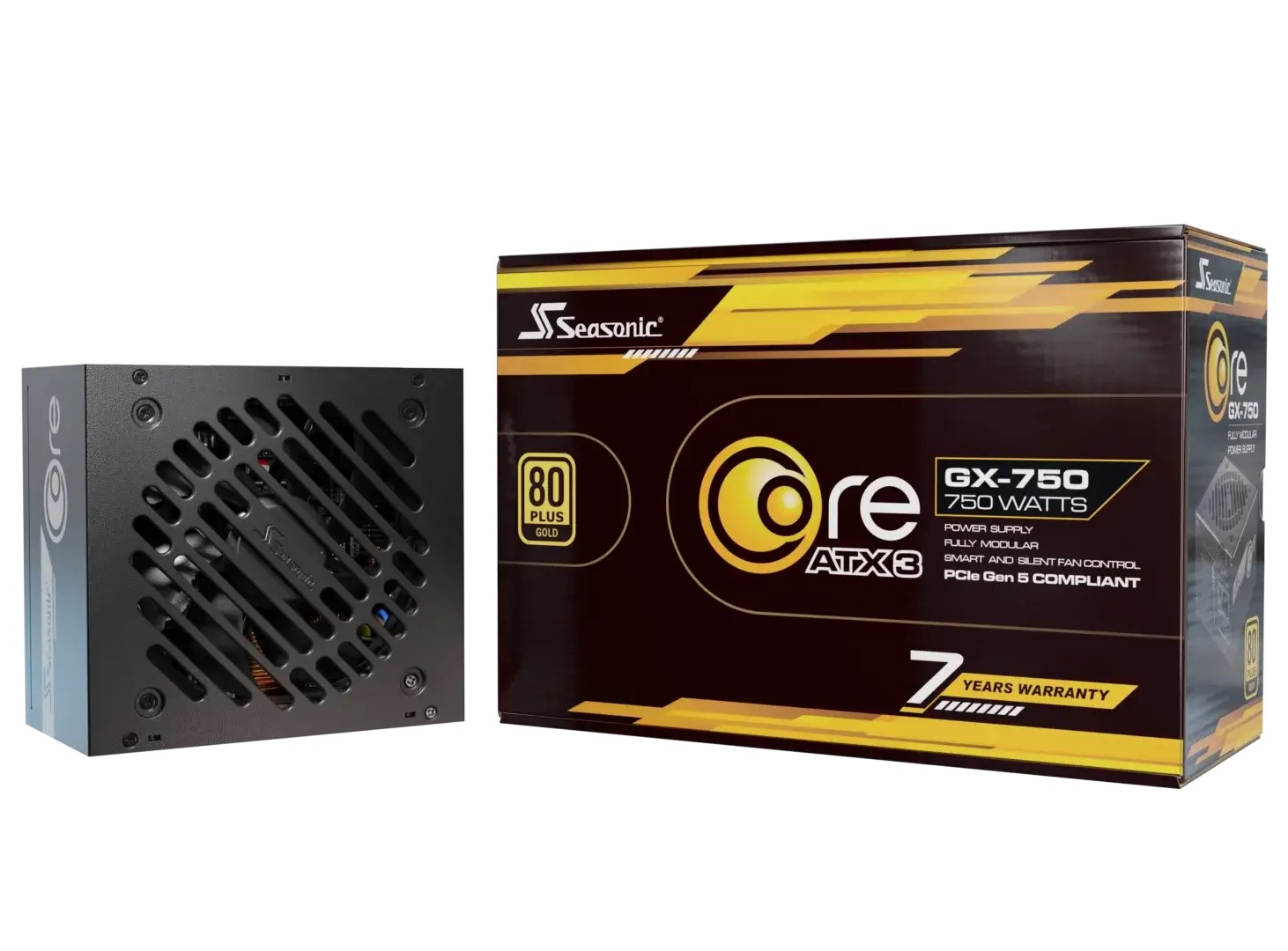 Блок живлення для ПК SeaSonic ATX 750W BLACK (CORE GX-750-ATX31) - Фото 1