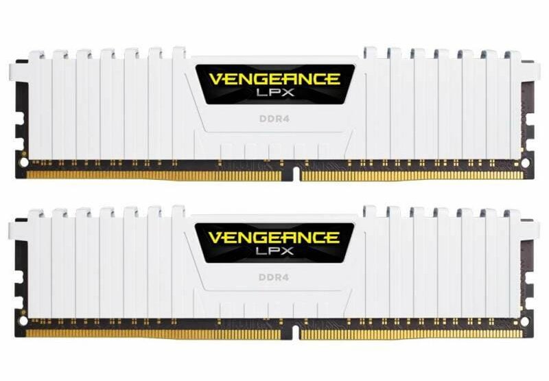 Купити Память DDR Corsair DDR4 2x16GB/3200 Vengeance LPX White (CMK32GX4M2E3200C16W) - Фото 1 Память DDR Corsair DDR4 2x16GB/3200 Vengeance LPX White (CMK32GX4M2E3200C16W) - Фото 1