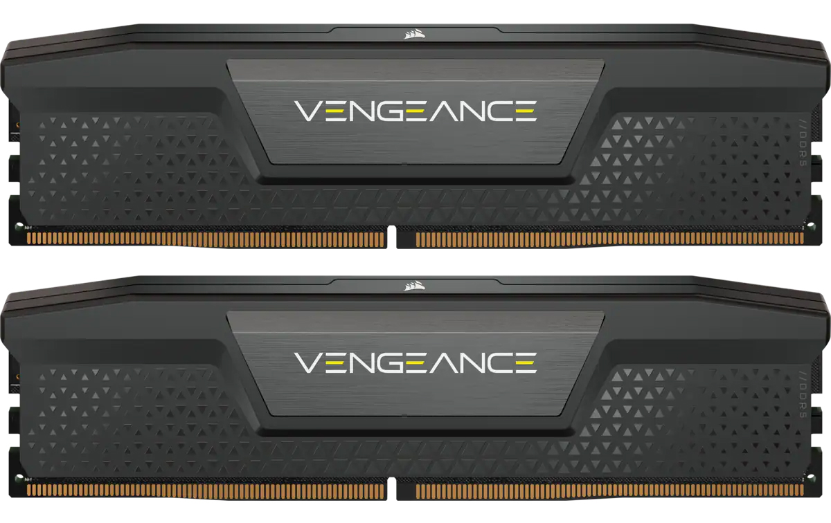 Память DDR Corsair DDR5 2x16GB/5200 Vengeance Black (CMK32GX5M2B5200C40) - Фото 1