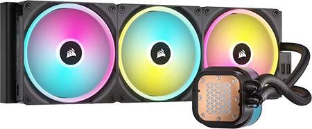 Водяна система охолодження Corsair iCUE Link H170i RGB Liquid CPU Cooler (CW-9061004-WW) - Фото 1