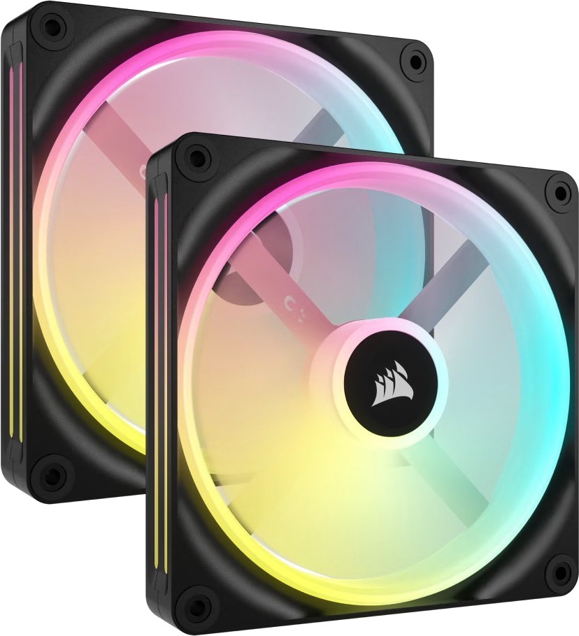 Корпусний вентилятор Corsair iCUE Link QX140 RGB PWM PC (CO-9051004-WW) - Фото 1