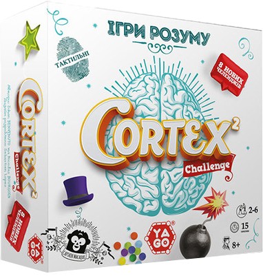Настольная игра развивающая (8+) Yago Настольная игра CORTEX 2 CHALLENGE (90 карточек, 24 фишки) - Фото 1