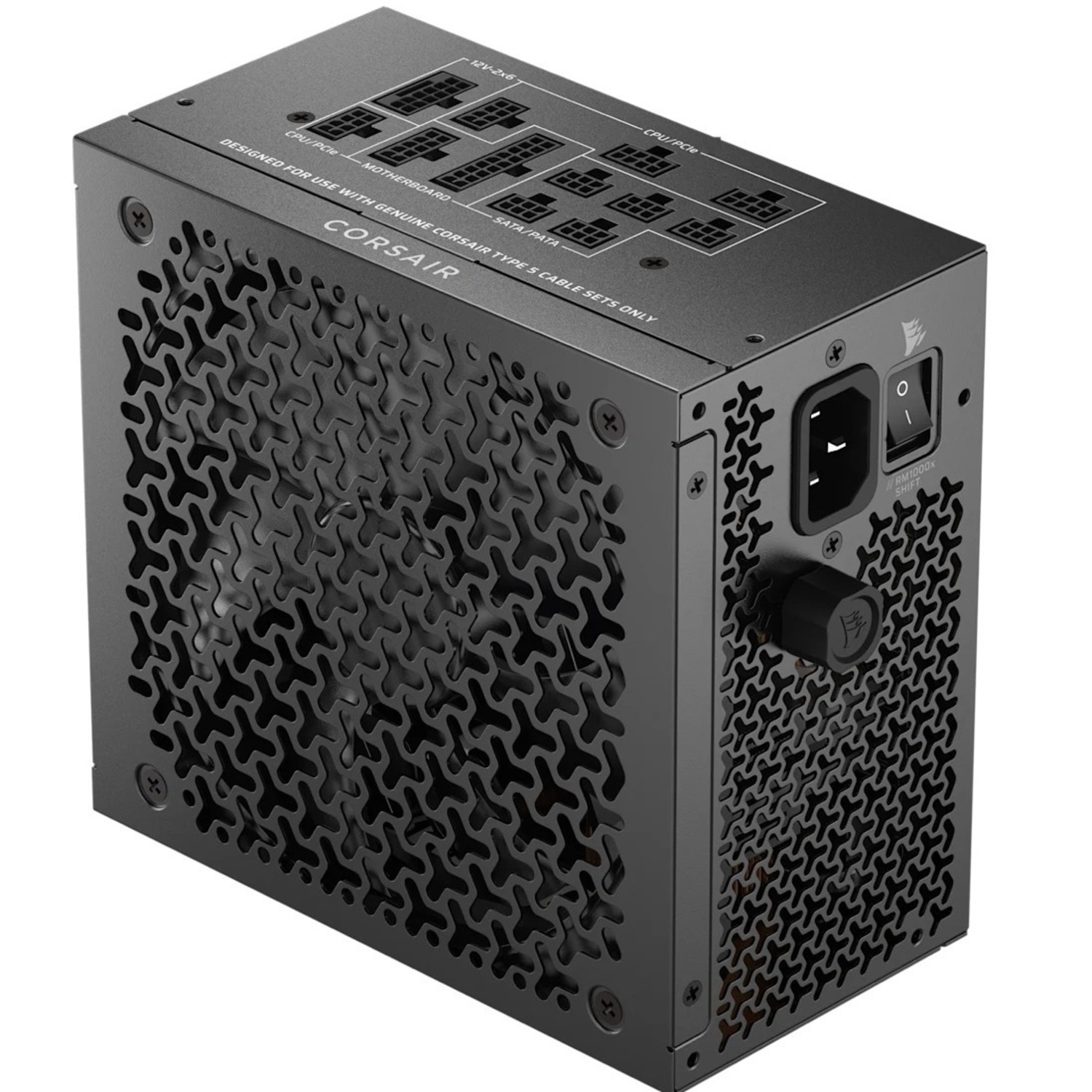 Блок живлення для ПК Corsair RM1000x Shift ATX 3.1 1000W (CP-9020300-EU) - Фото 1