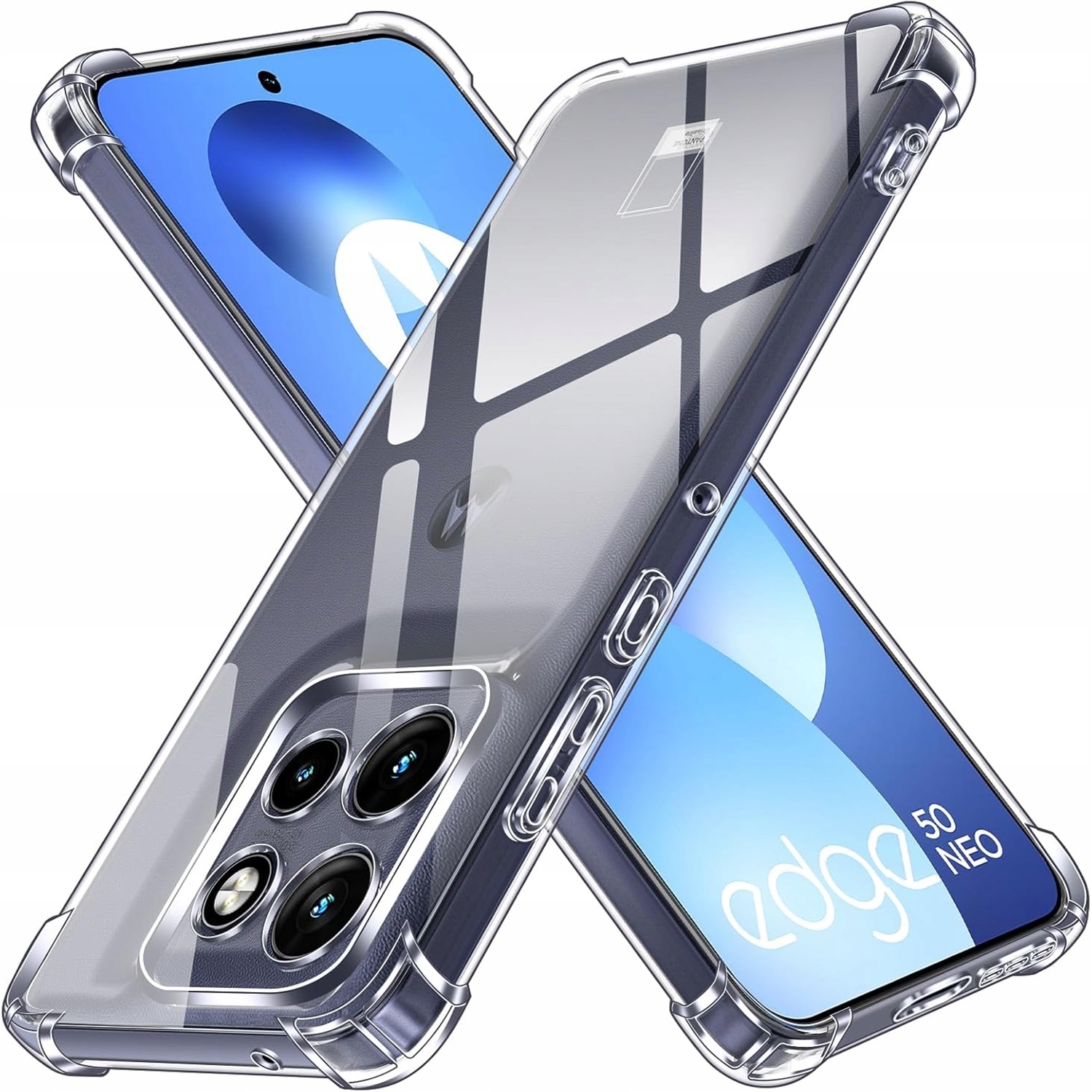 Чехол для смартфона BeCover Anti-Shock for Motorola Edge 50 Neo Clear (713150) - Фото 1