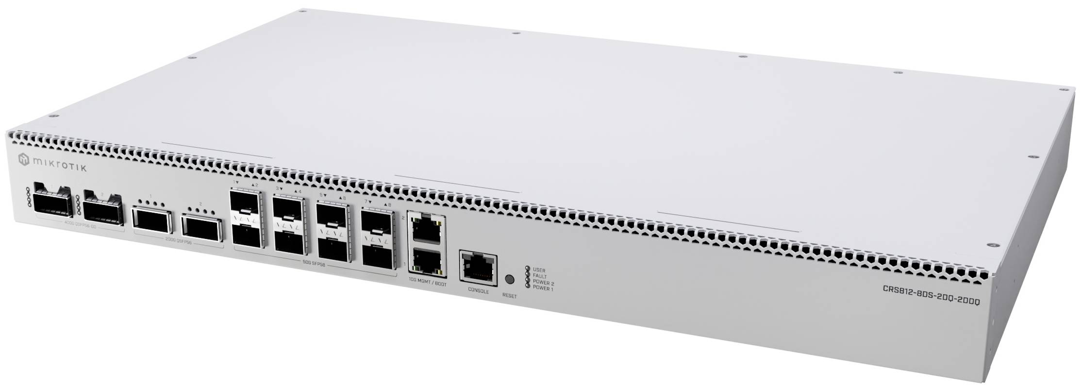 Купити Коммутатор локальної мережі (Switch) MikroTik CRS812-8DS-2DQ-2DDQ-RM - Фото 1 Коммутатор локальної мережі (Switch) MikroTik CRS812-8DS-2DQ-2DDQ-RM - Фото 1