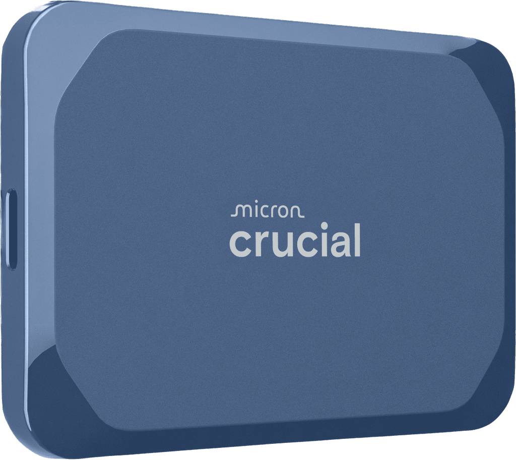 SSD-накопичувач зовнішній Crucial Micron Port. X10 1TB Blue (CT1000X10SSD9) - Фото 1