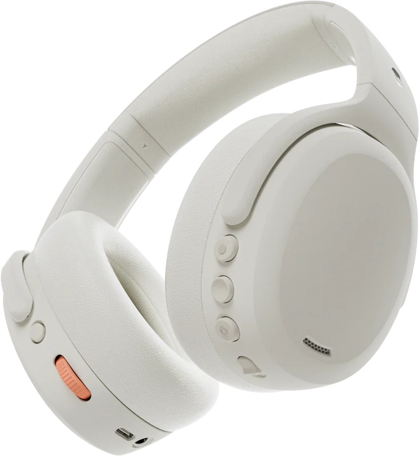 Наушники полноразмерные беспроводные Skullcandy BT Crusher ANC 2 Bone Orange Glow (S6CAW-S951) - Фото 1
