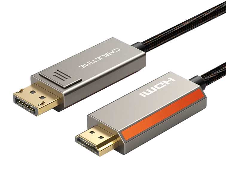 Кабель HDMI Cabletime DP (M) - HDMI (M) (CD36L) - Фото 1
