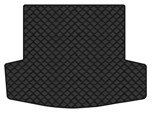 Коврик из экокожи в багажник авто EVAtech ECO для Captiva (C140) 7 seats MT Restyling Chevrolet 2011-2018 1 поколение SUV EU CT1173B1BBB - Фото 1