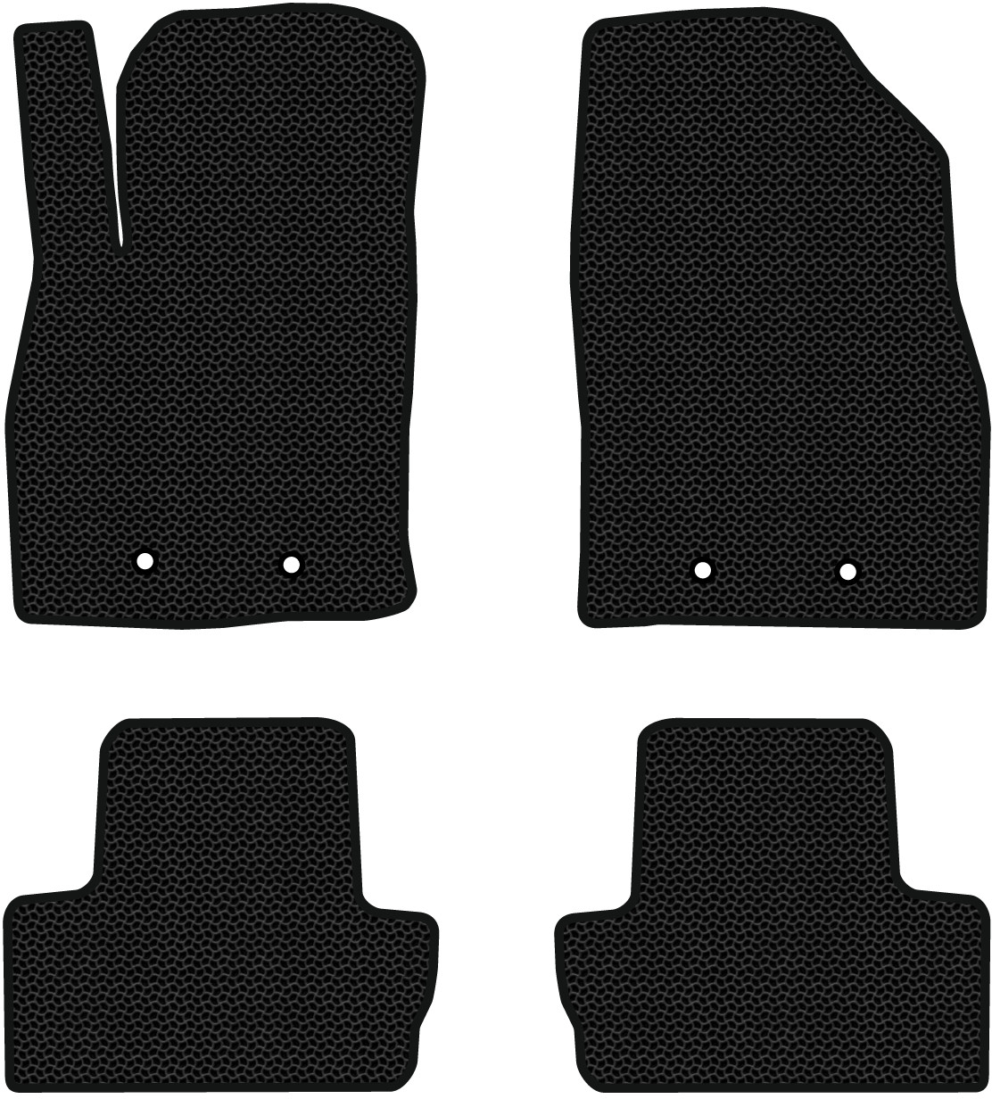 EVA коврики в салон авто EVAtech для Volt Chevrolet 2011-2015 1 поколение Liftback USA CT12832PV4OU4KBB - Фото 1