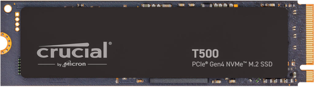SSD-накопитель внутренний Micron SSD Crucial M.2 2TB PCIe 4.0 T500 (CT2000T500SSD8) - Фото 1