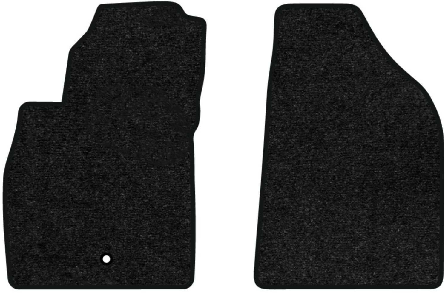 Коврики ворсовые в салон авто EVAtech Standard для Chevrolet HHR 2005-2011 1 поколение SUV EU черный кант CT21716AG2AV1VEB - Фото 1