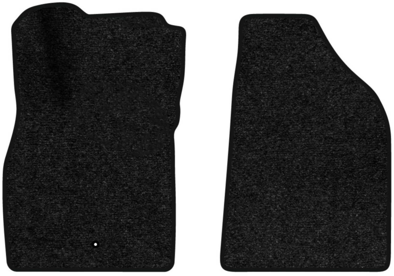 Коврики ворсовые в салон авто EVAtech Standard для Chevrolet HHR 2005-2011 1 поколение SUV EU черный кант CT23809AE2LA1VEB - Фото 1