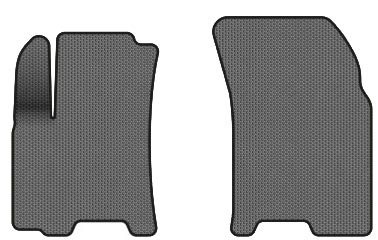 EVA коврики в салон авто передние EVAtech для Aveo (T250) Restyling Chevrolet 2005-2011 2 поколение Sedan EU CT31631A2SGB - Фото 1