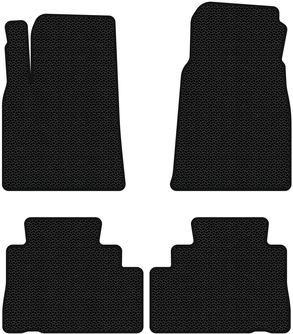 EVA коврики в салон авто EVAtech для Captiva (C140) 7 seats AT Restyling Chevrolet 2011-2018 1 поколение SUV EU CT3172PC4KBB - Фото 1