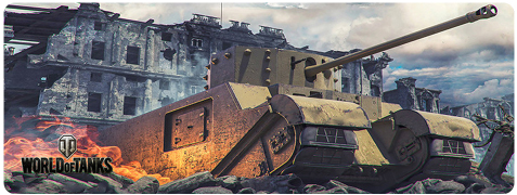 Килимок для миші ігровий Voltronic World of Tanks-34 (WTPCT34) - Фото 1