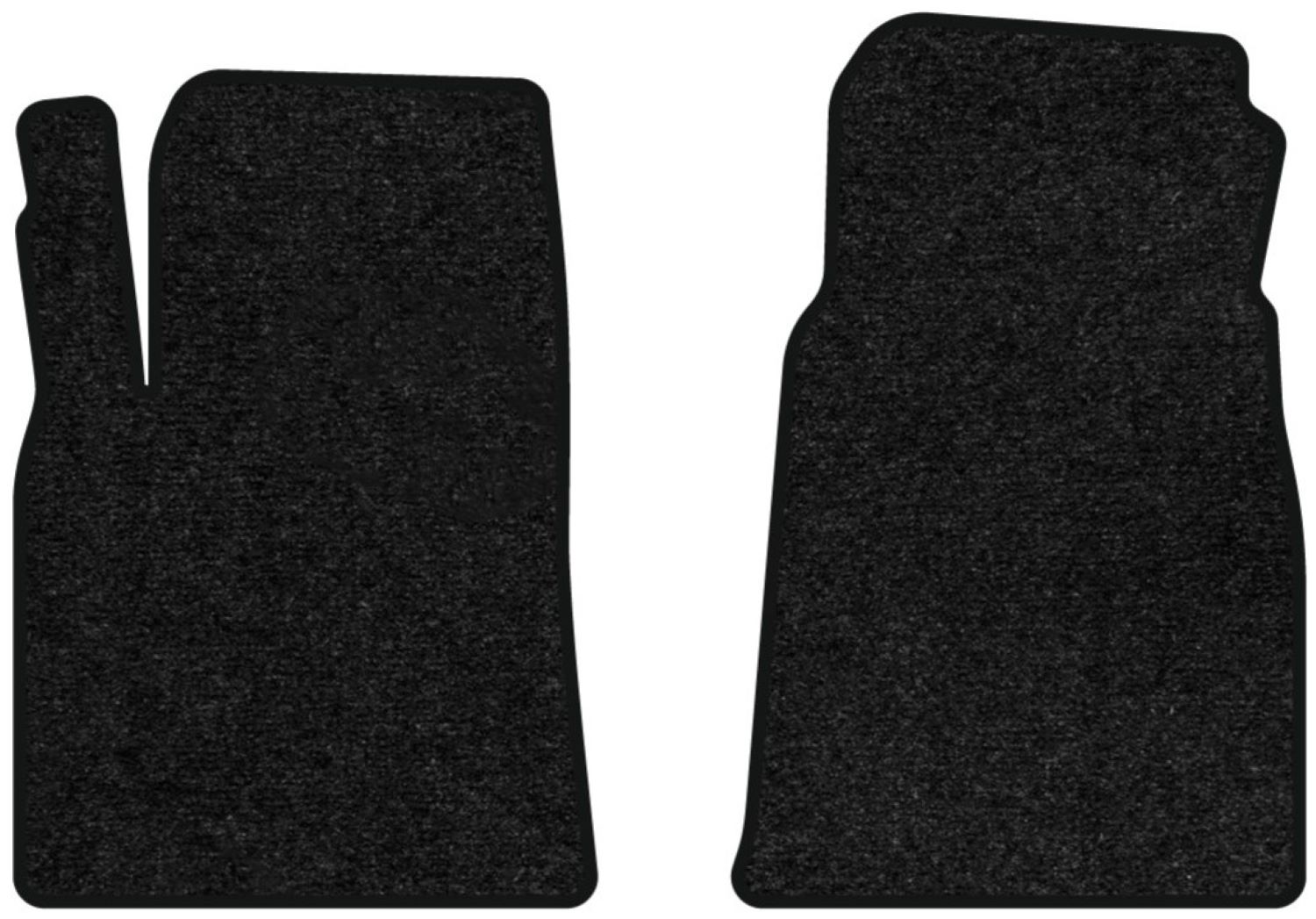 Коврики ворсовые в салон авто EVAtech Standard для Chevrolet Captiva (C100) 7 seats 2006-2011 1 поколение SUV EU черный кант CT34224A2VEB - Фото 1
