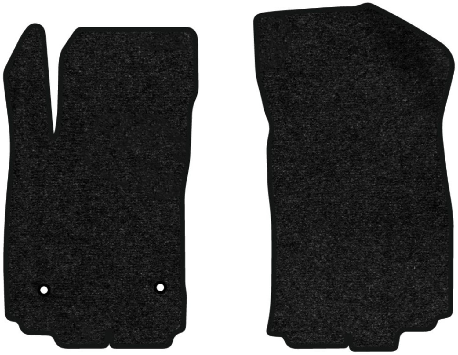 Коврики ворсовые в салон авто EVAtech Standard для Chevrolet Sonic (T300) 2011-2020 2 поколение Sedan USA черный кант CT44071A2OU2VEB - Фото 1