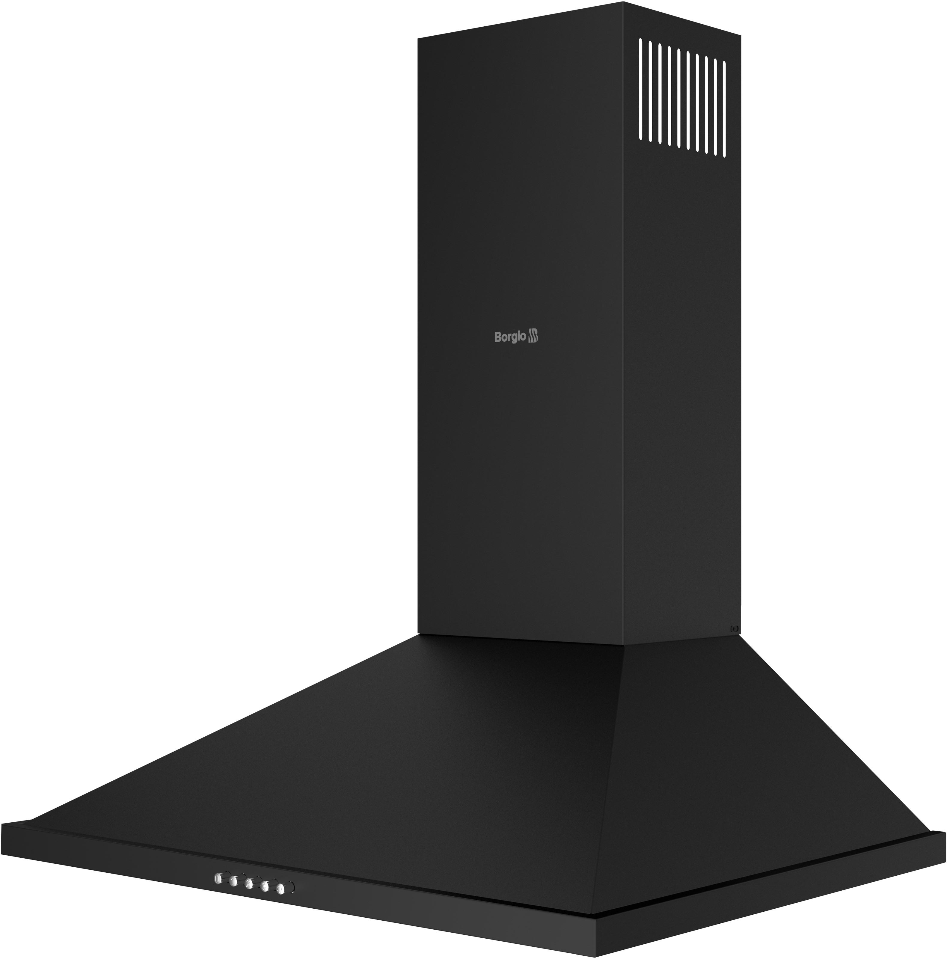 Вытяжка декоративная Borgio BKF (TR) 60 Black - Фото 1