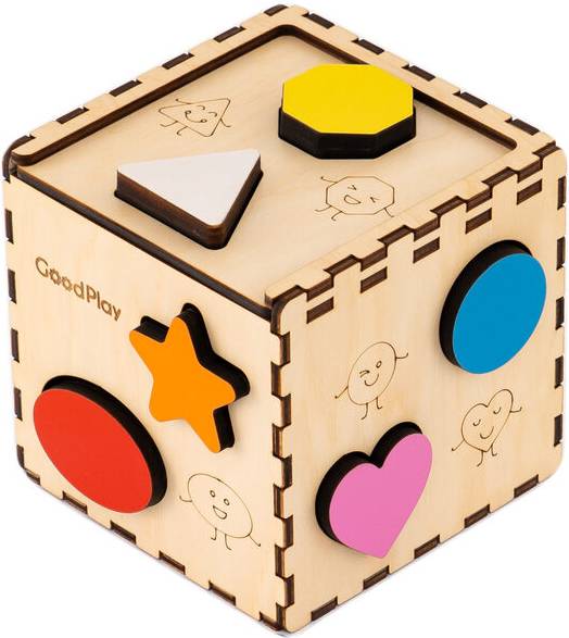 Сортер GoodPlay Веселая фигурка (CUB-4-001) - Фото 1