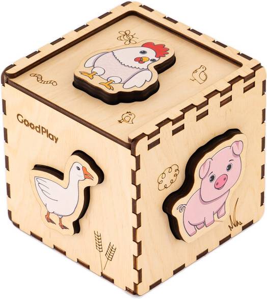 Сортер GoodPlay Ферма (CUB-4-007) - Фото 1