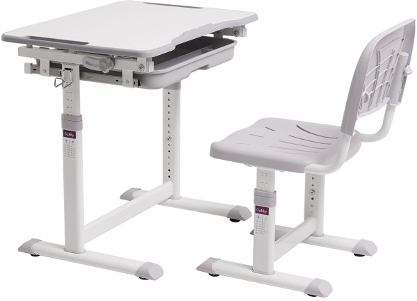 Комплект мебели школьный 2 элемента Cubby Sorpresa Grey - Фото 1
