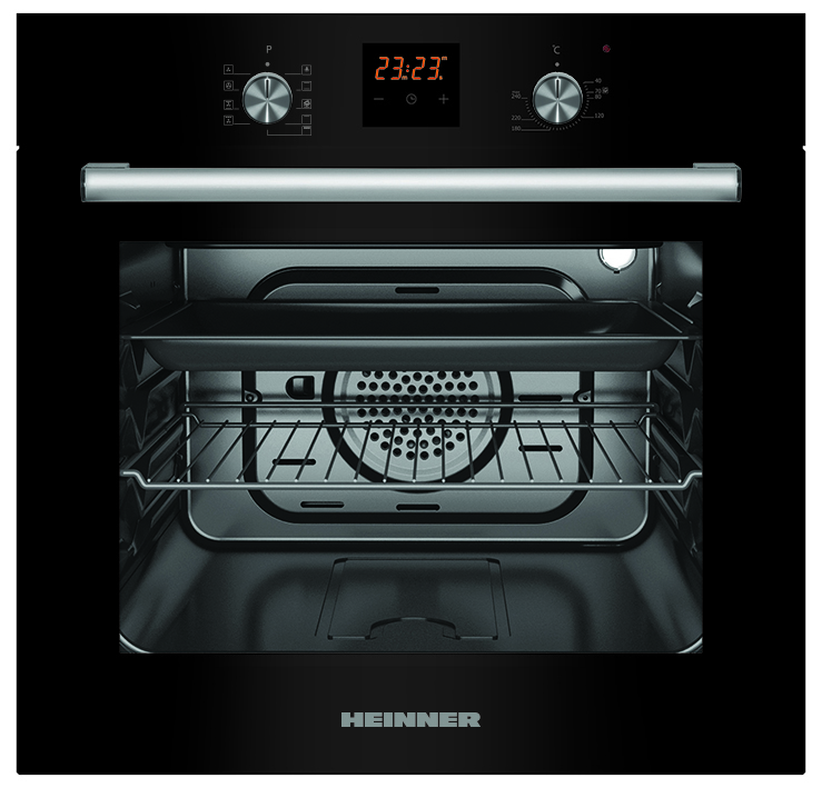 Духовой шкаф электрический Heinner HBO-S569LDTGC-GBK - Фото 1