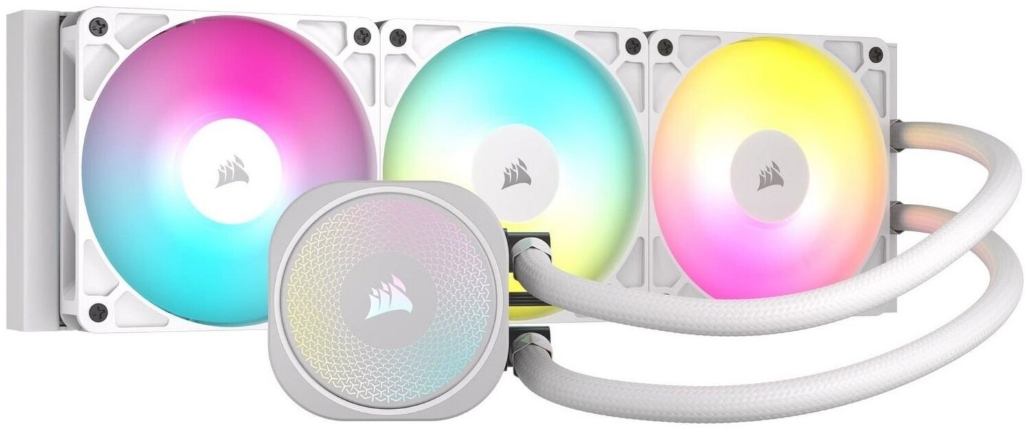 Купити Водяна система охолодження Corsair Nautilus 360 RS ARGB White (CW-9060095-WW) - Фото 1 Водяна система охолодження Corsair Nautilus 360 RS ARGB White (CW-9060095-WW) - Фото 1