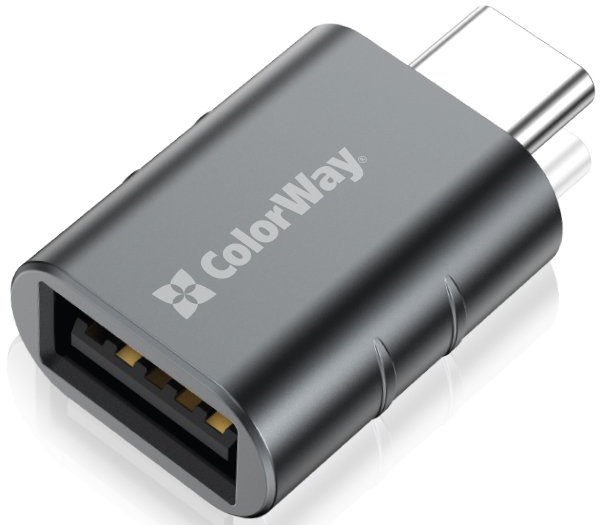 Перехідник Colorway USB-A to USB-C 3.2 (CW-AD-AC3) - Фото 1