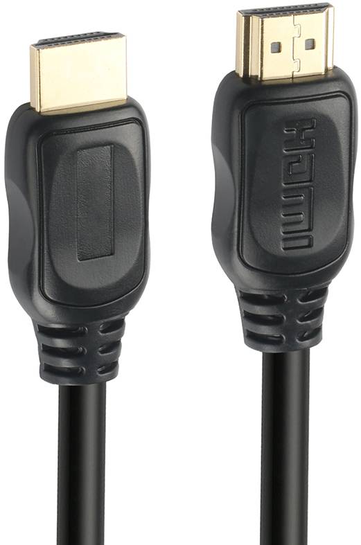 Кабель HDMI Colorway HDMI - HDMI V2.0 4K/60 Гц 5m (CW-CBHD080-BK) - Фото 1