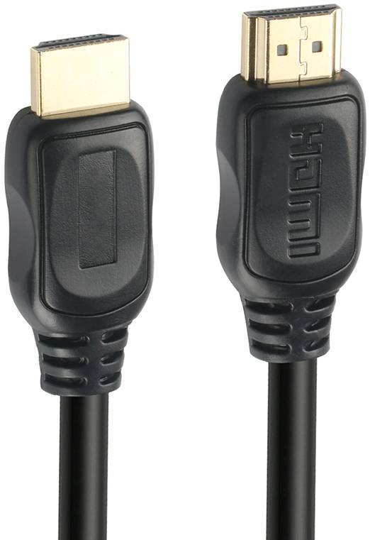Кабель HDMI Colorway HDMI - HDMI V2.0 4K/60 Гц 10m (CW-CBHD081-BK) - Фото 1
