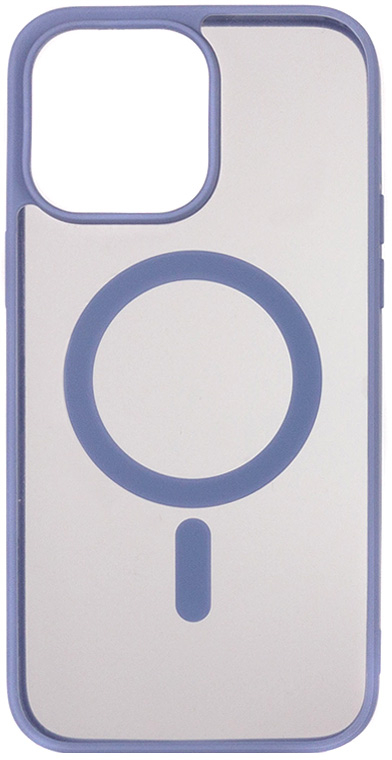 Чохол для смартфону Colorway Smart Matte for Apple iPhone 14 Plus MagSafe Blue (CW-CSMMSAI14PL-LB) - Фото 1