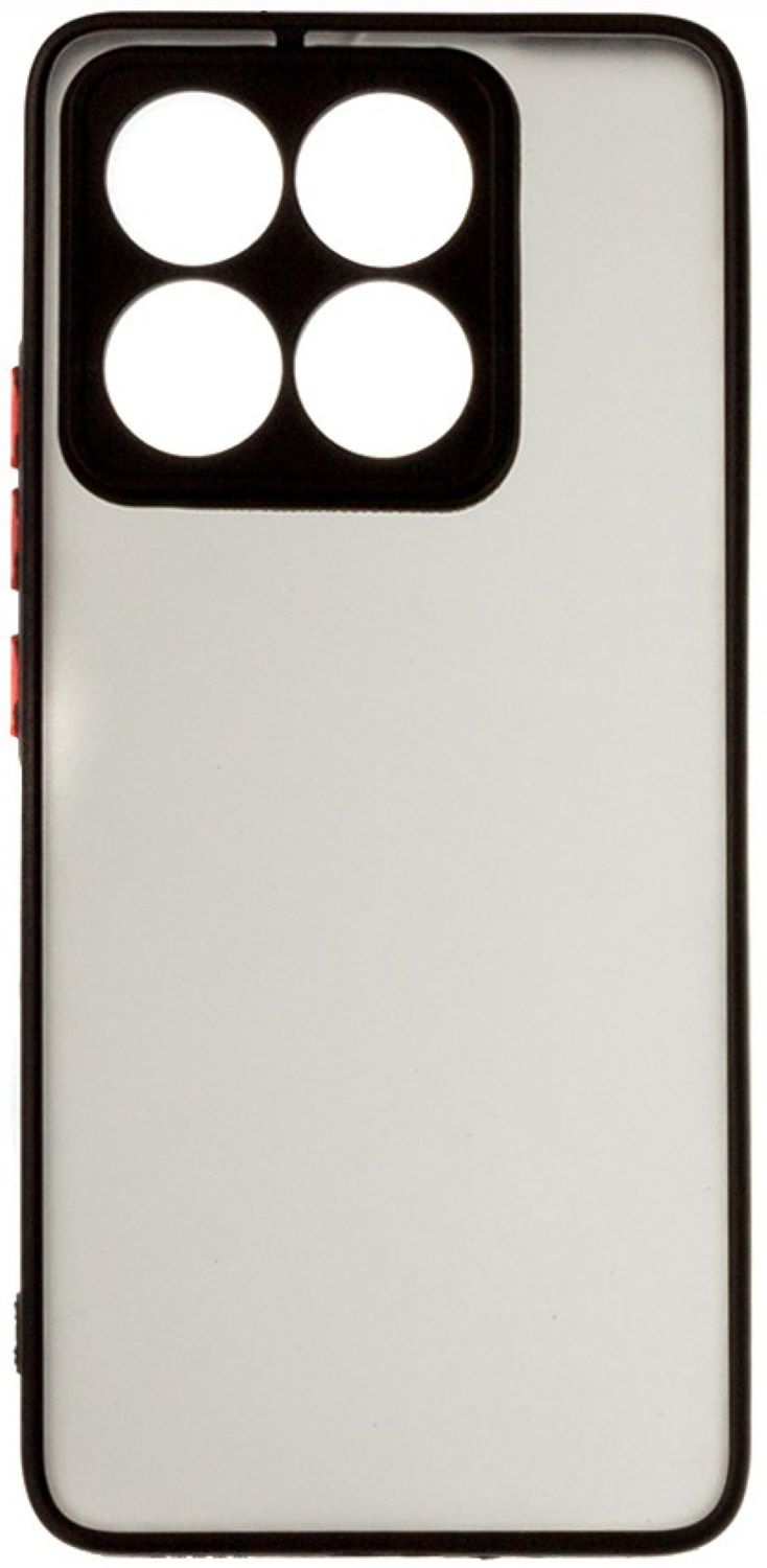 Чехол для смартфона Colorway Smart Matte Xiaomi Redmi Note 14S 4G Black (CW-CSMXRN14S4-BK) - Фото 1