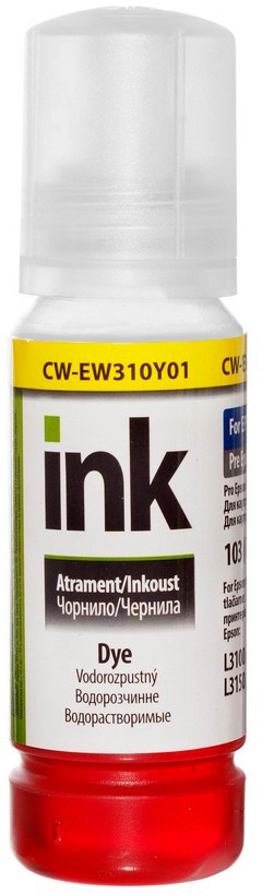 Чернила Colorway для Epson L3100/3110/3150/3151 70 мл Yellow (CW-EW310Y01) - Фото 1