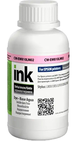 Чернила Colorway Epson L-800/810/850 200мл Light Magenta EW810LM (CW-EW810LM02) - Фото 1