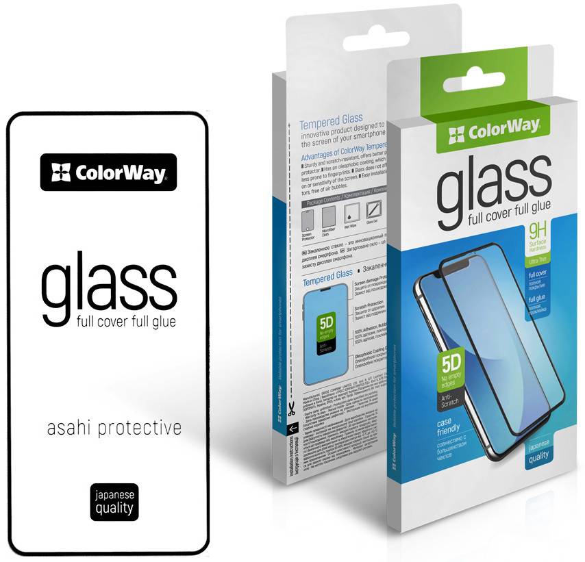 Купити Захисне скло для смартфону Colorway for Oppo Reno 14 FS Black (CW-GSFGOR14FS-BK) - Фото 1 Захисне скло для смартфону Colorway for Oppo Reno 14 FS Black (CW-GSFGOR14FS-BK) - Фото 1