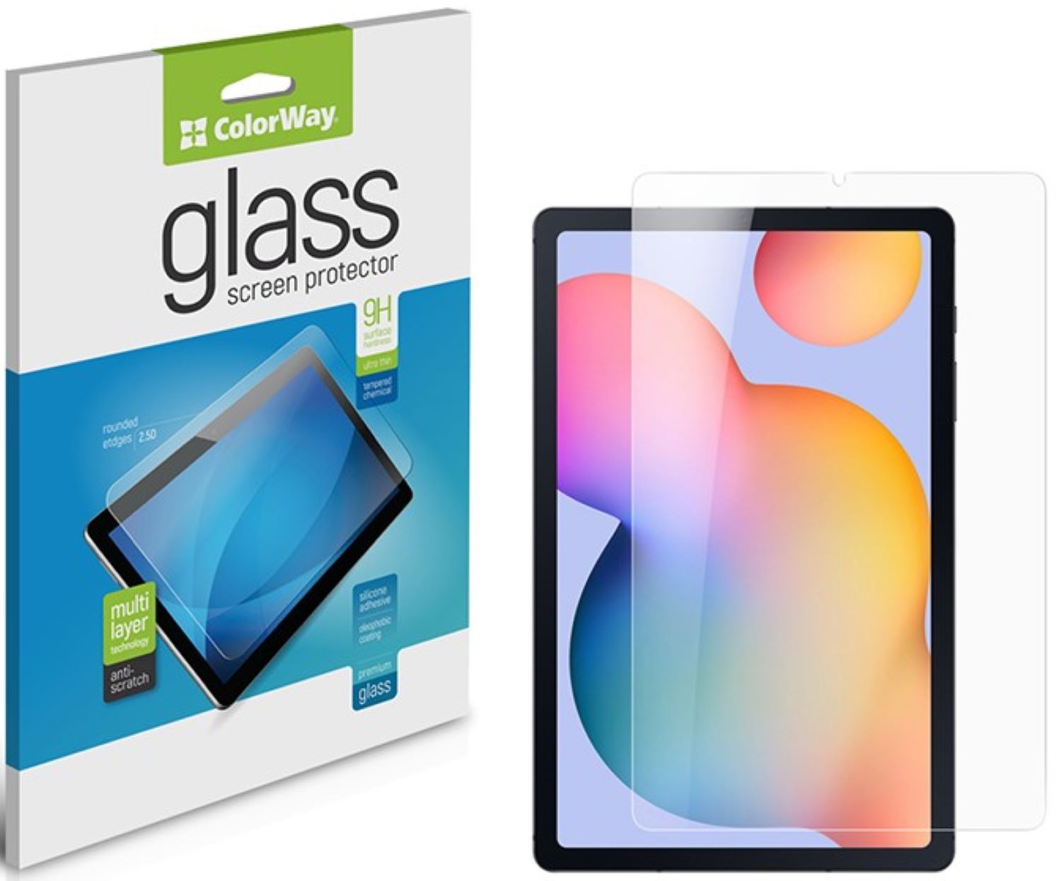 Захисне скло для планшета Colorway 9H for Lenovo Idea Tab (CW-GTLIT) - Фото 1