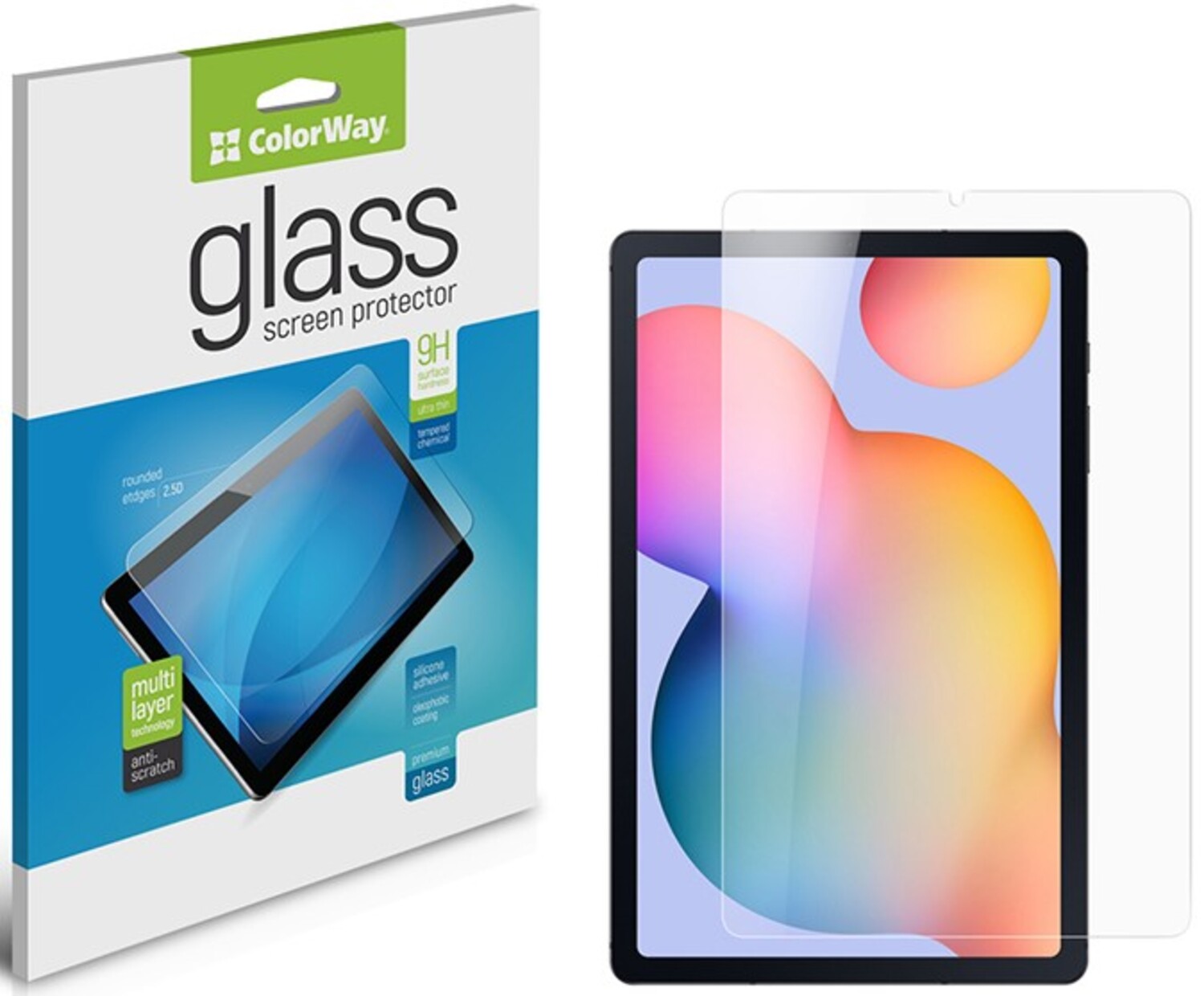 Защитное стекло для планшета Colorway 9H ColorWay for Lenovo Tab K11 Plus (CW-GTLTK11P) - Фото 1
